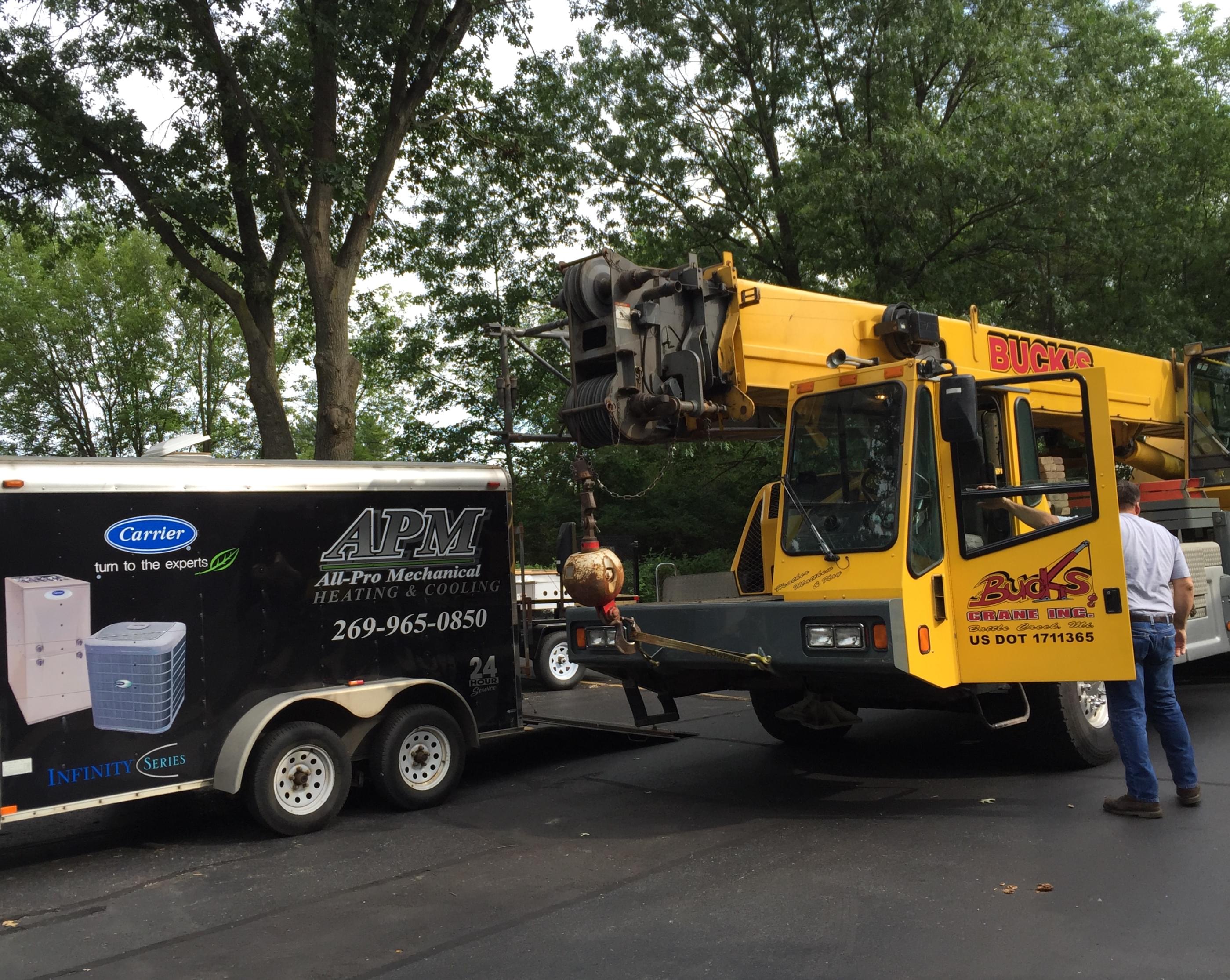 Installation Images and Photo Gallery for AllPro Mechanical, Battle